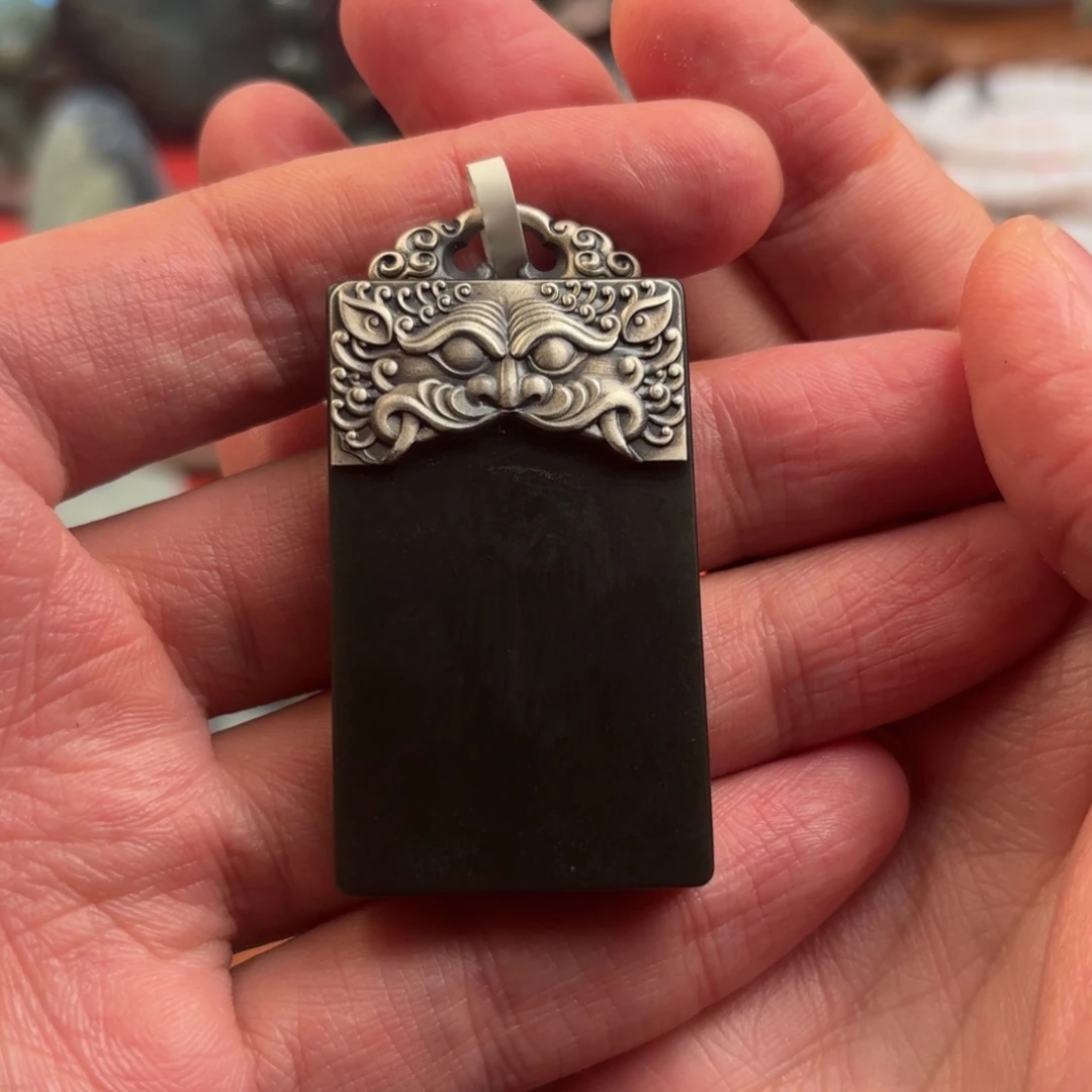 和田玉颈饰未镶嵌平**元