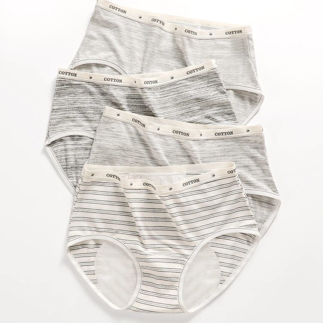 生理期内裤女生棉裆防侧漏加长裆2025夏薄款舒适经期姨妈专用