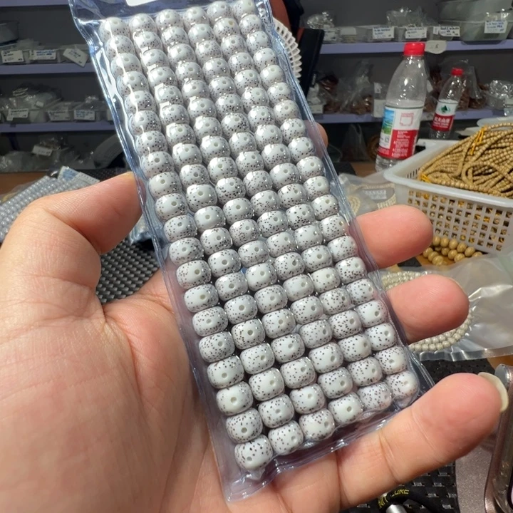 吊坠星月菩提桶珠10×8左右108颗0544号