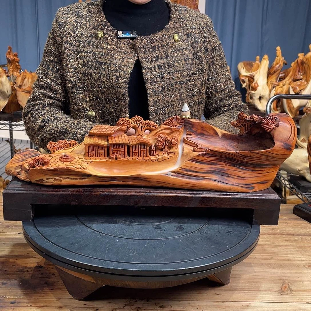 柏木（崖柏）随型艺术根雕