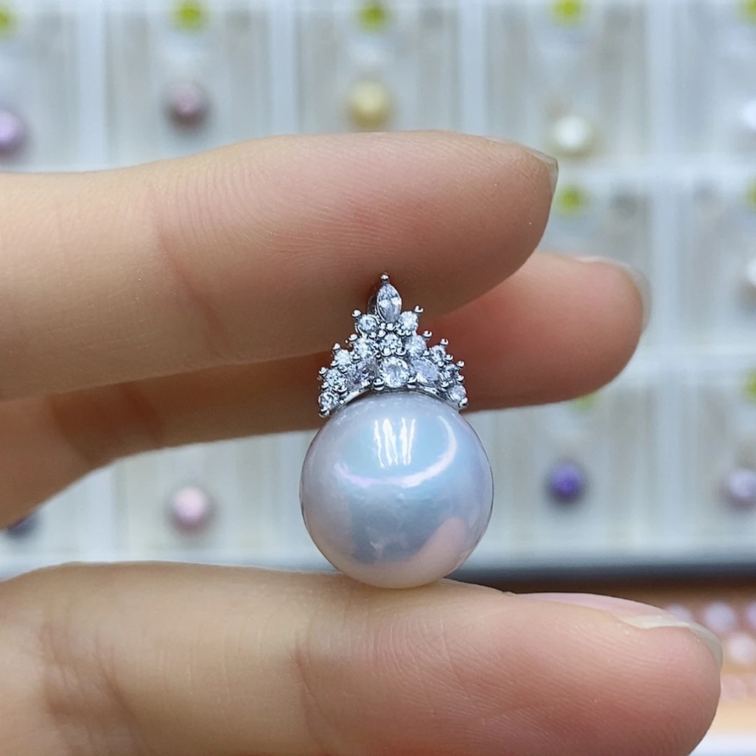 吊坠(赠链)淡水珍珠合金