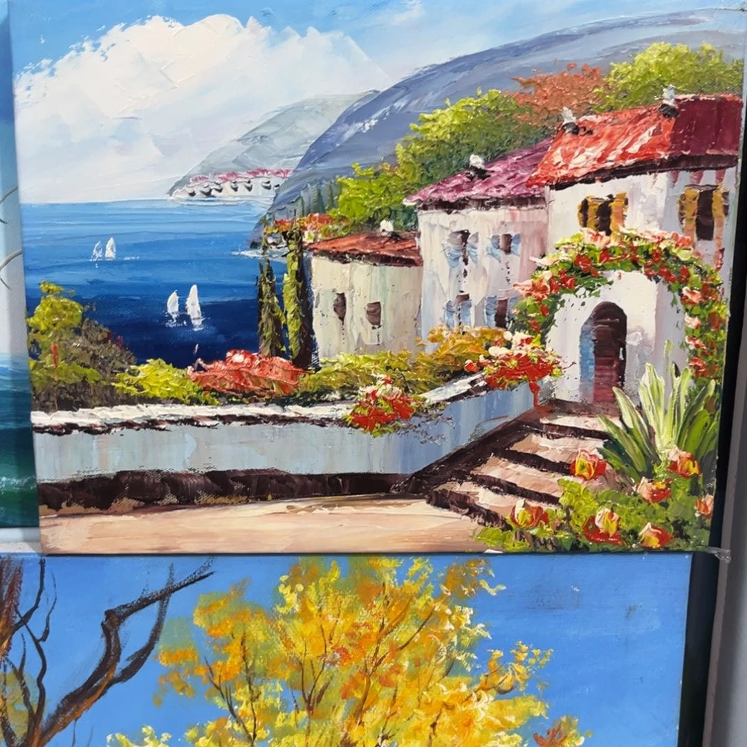 手工手绘精品油画内框20➕25尺寸