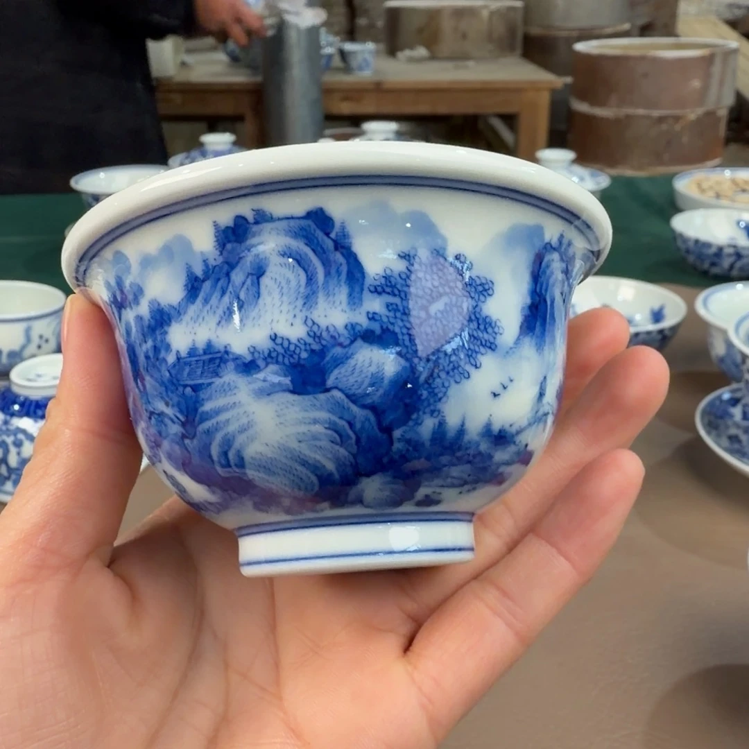 景德镇陶瓷手工手绘