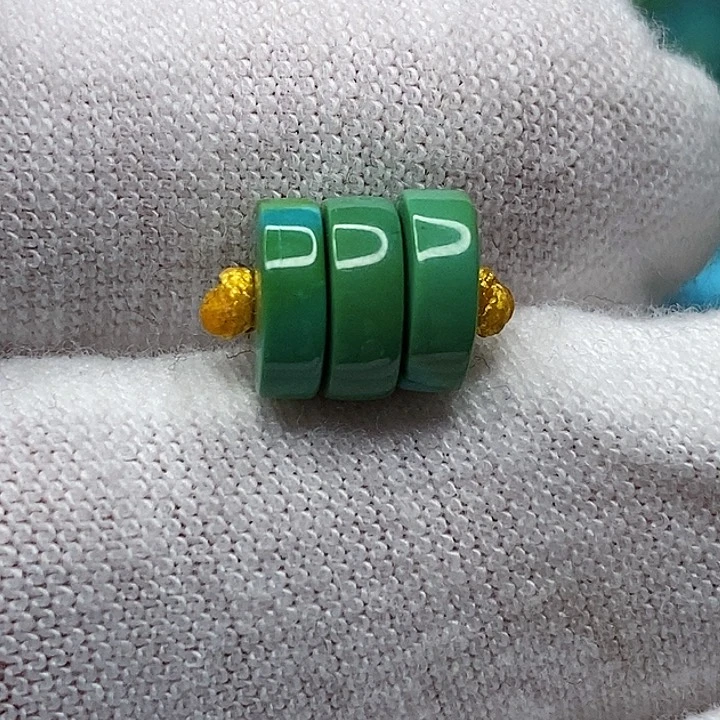 未镶嵌绿松石天然原矿 带武汉地大证书