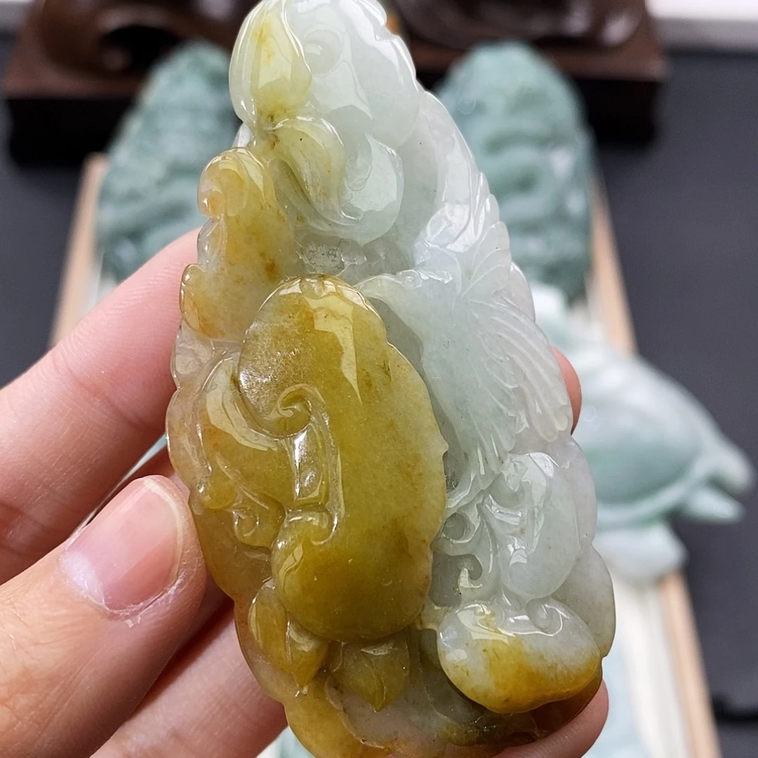 翡翠未镶嵌颈饰缅甸翡翠a货