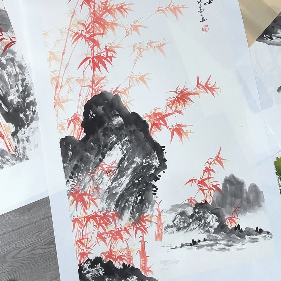 国画许墨老师作品欣赏