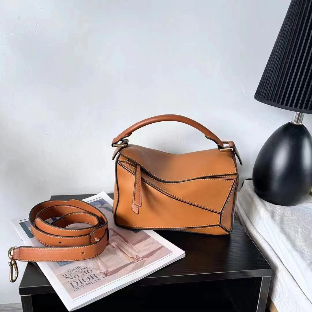 【Rain.Cun】XKY-6819-棕色 欧美时尚女士便携洋气包包