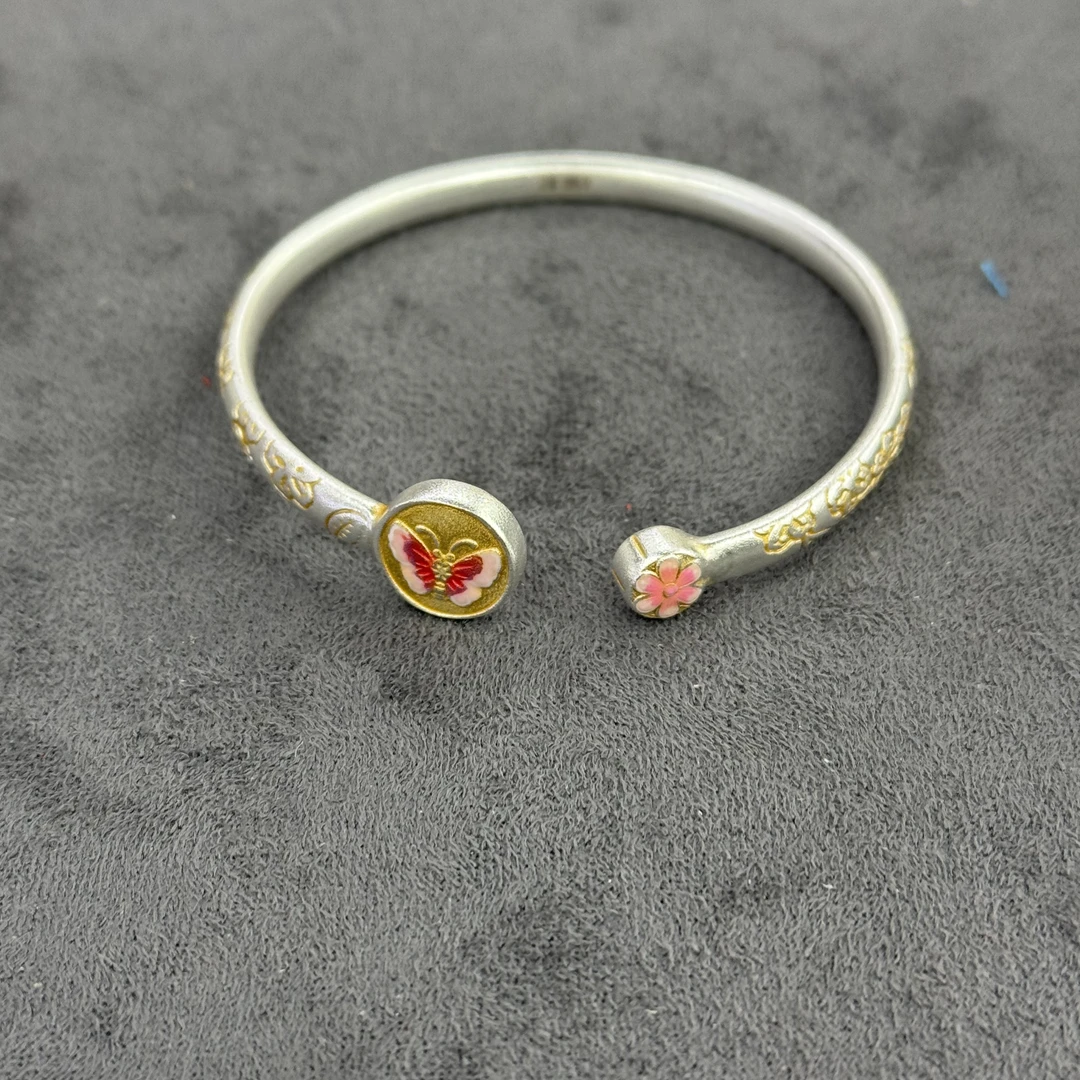 足银手镯 足银手镯一个-3469