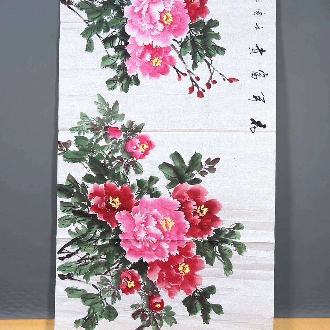国画090 花鸟和蝴蝶的翅膀都很