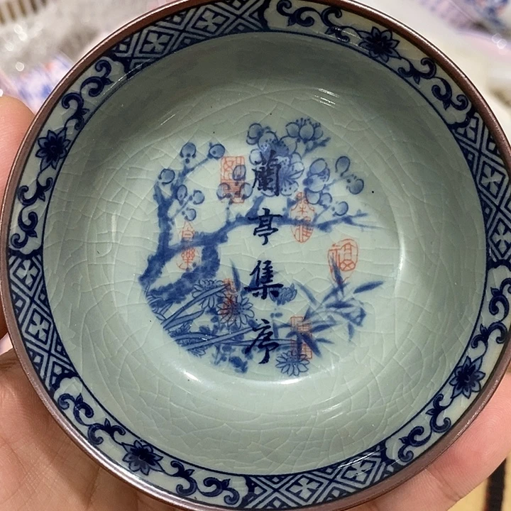 摆件景德镇陶瓷主人杯1344