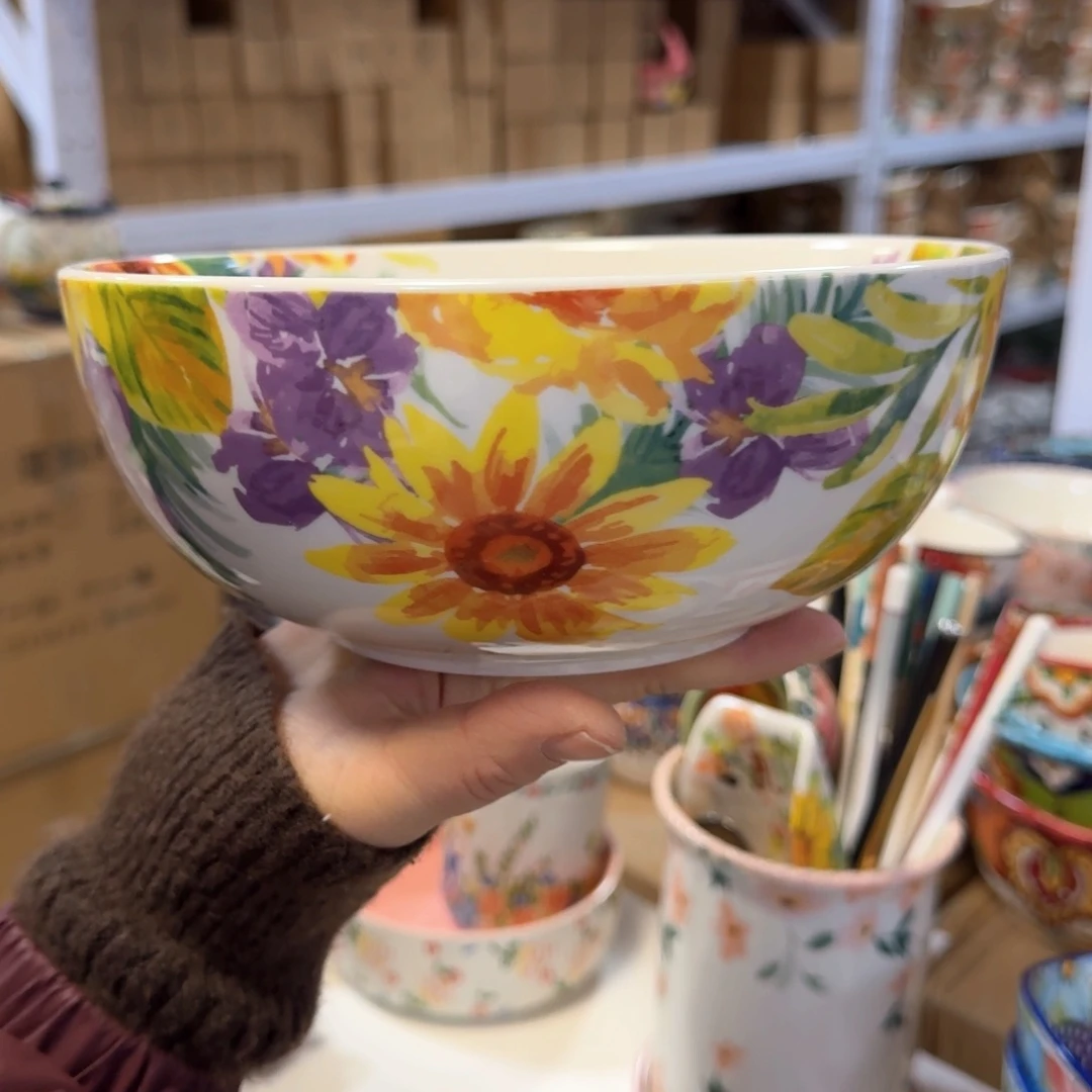 陶瓷7.5英寸面碗一只看图