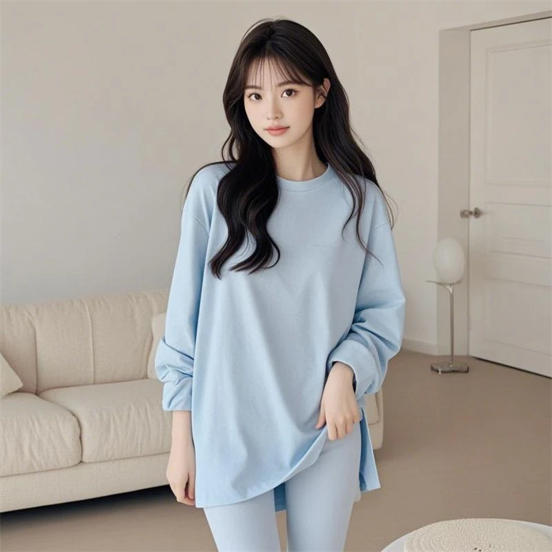 哺乳上衣服装春秋款外出辣妈妈妈出月子女洋气产后期外穿喂奶潮装