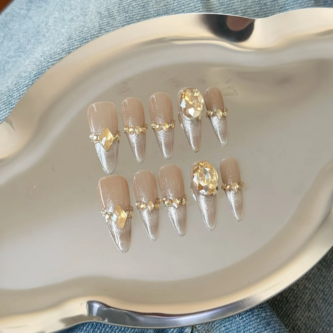 【直播链接】穿戴美甲纯欲猫眼ins风暗黑系