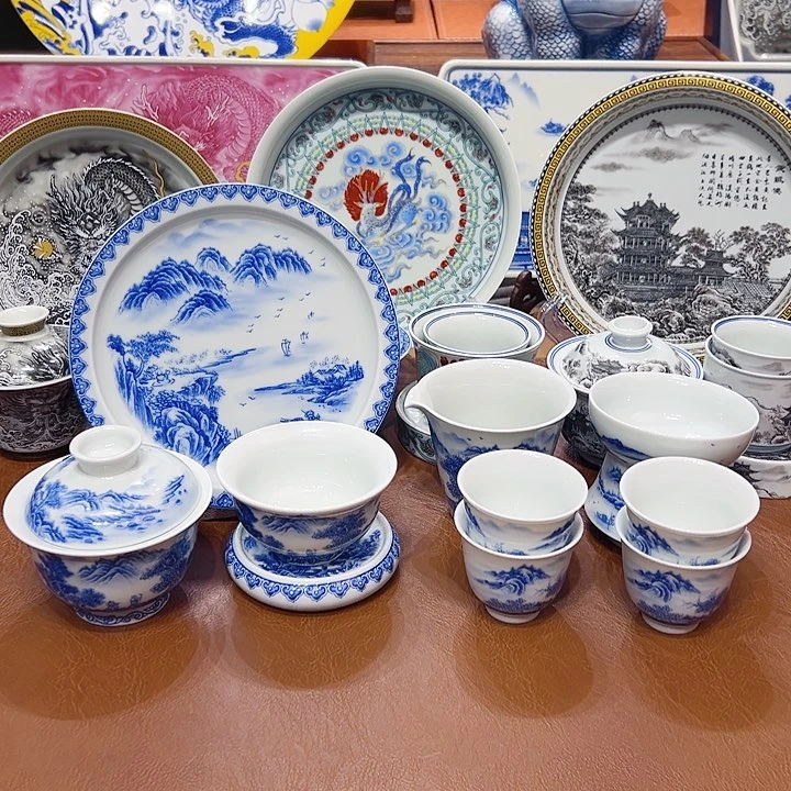 摆件陶景德镇陶瓷艺术