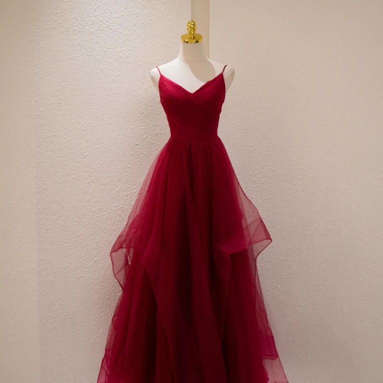 吊带纱裙礼服敬酒服