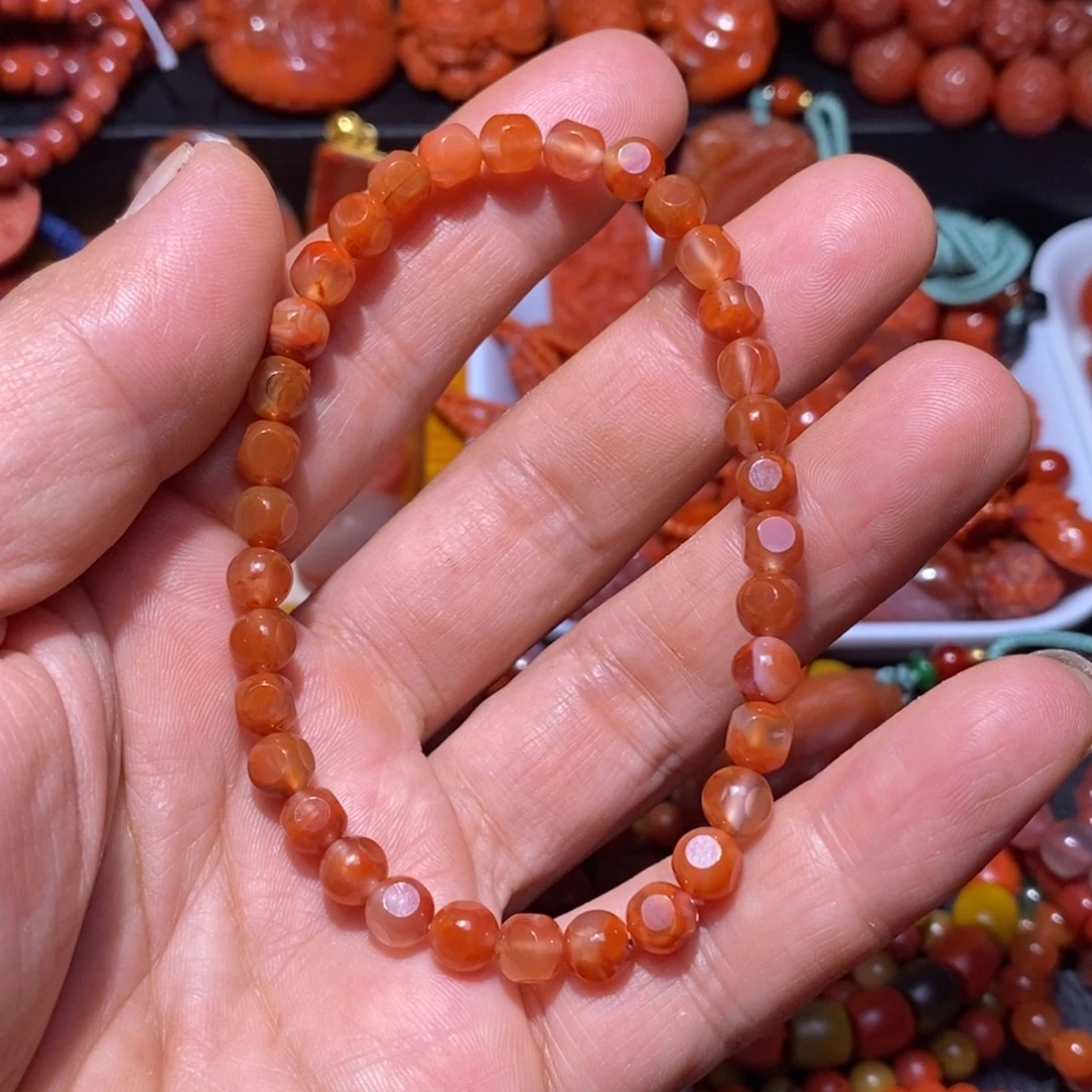 南红玛瑙单圈未镶嵌