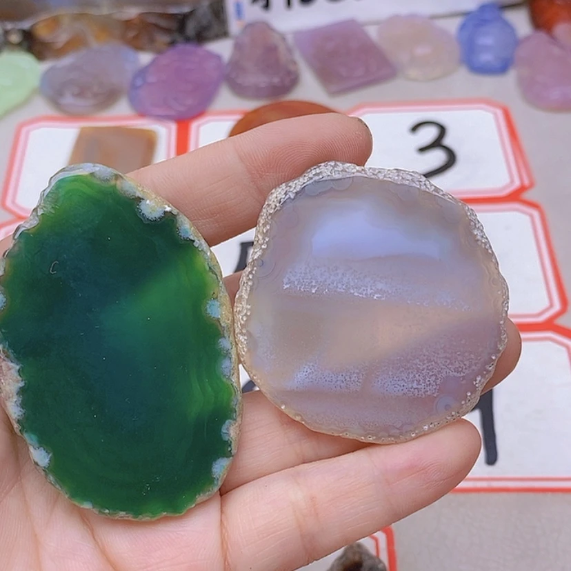 【闪购商品】玛瑙/玉髓未镶嵌珠宝半成品F****?