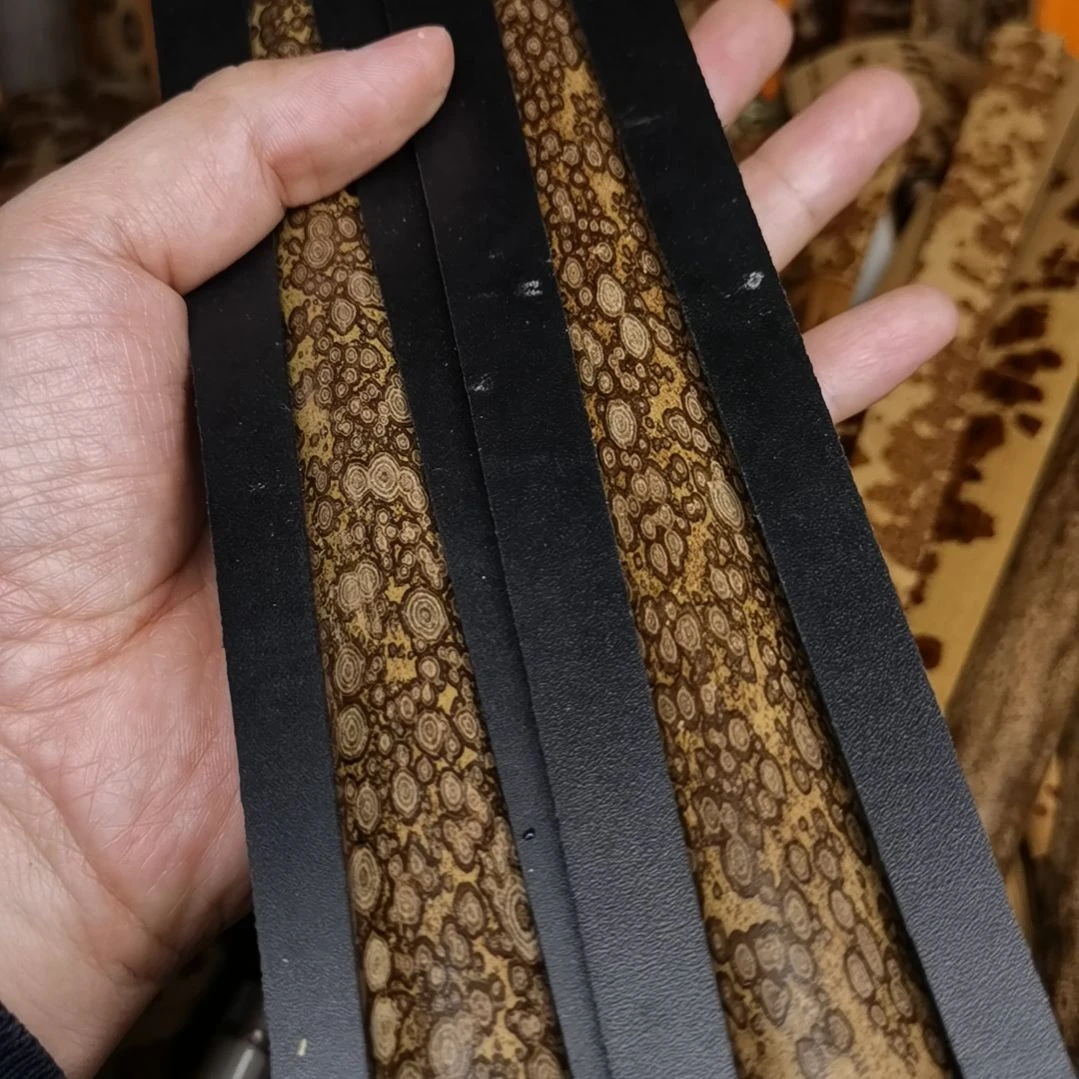 扇子梅鹿扇子料一对