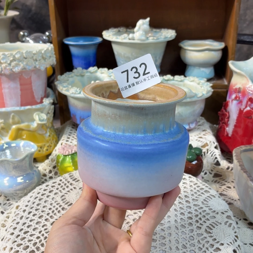 景德镇陶瓷花盆花盆