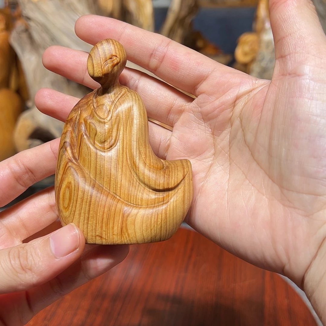 柏木（崖柏）快****贵崖柏木手把件摆件