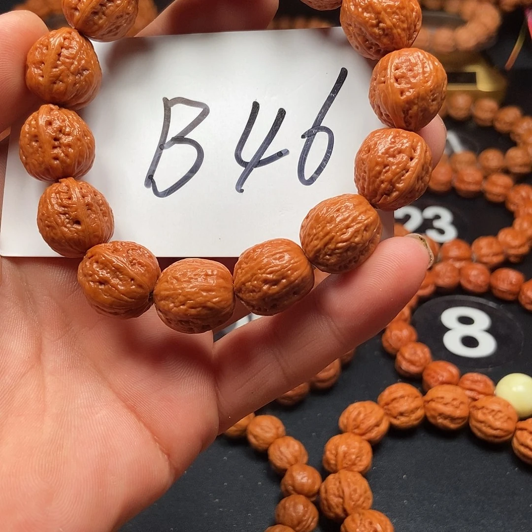 手串文玩核桃泥鳅背16