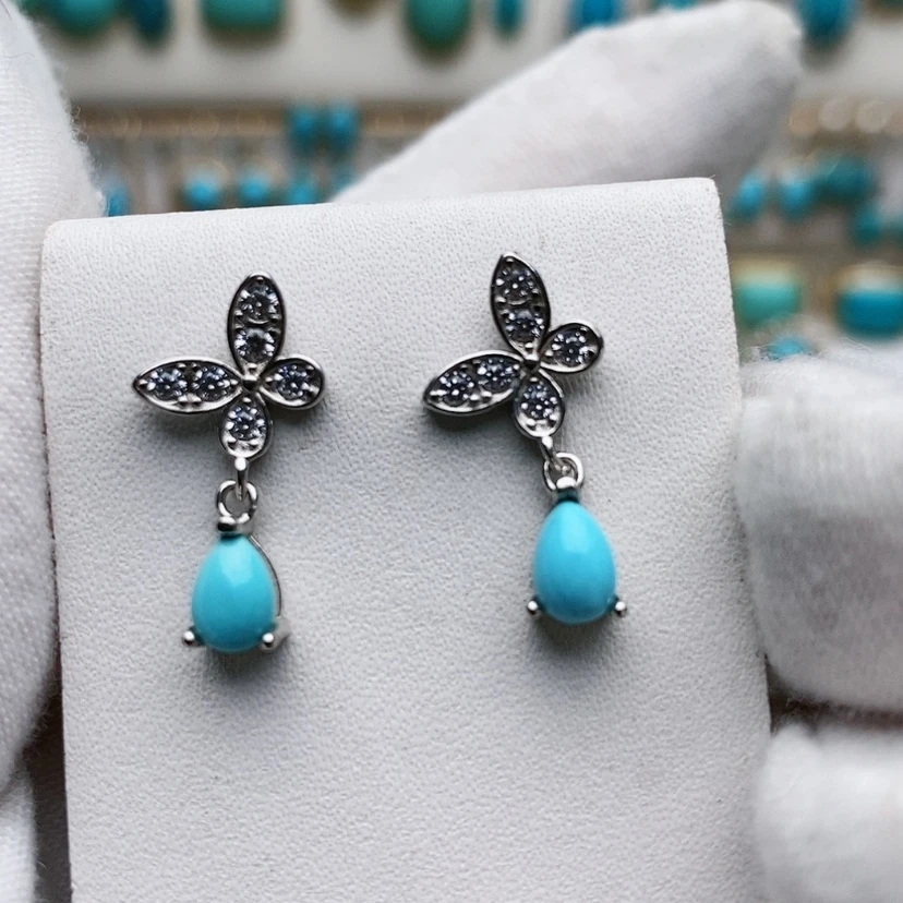 【闪购商品】绿松石配饰银S925镶嵌