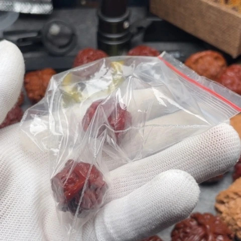 鑫***y把件文玩核桃三棱24