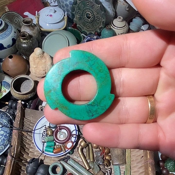 用***7石材工艺品 珠子微瑕