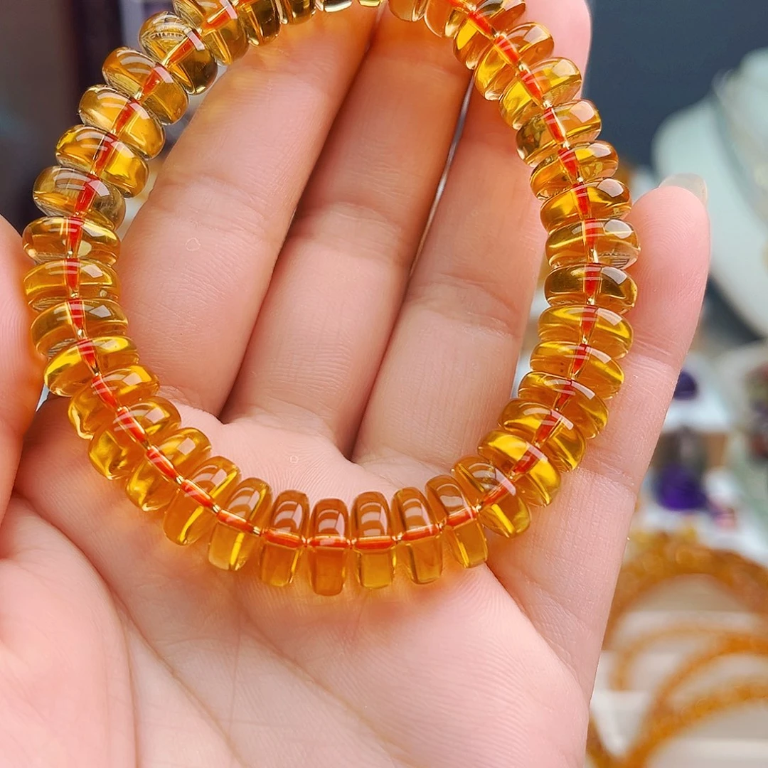 未镶嵌水晶手串天然