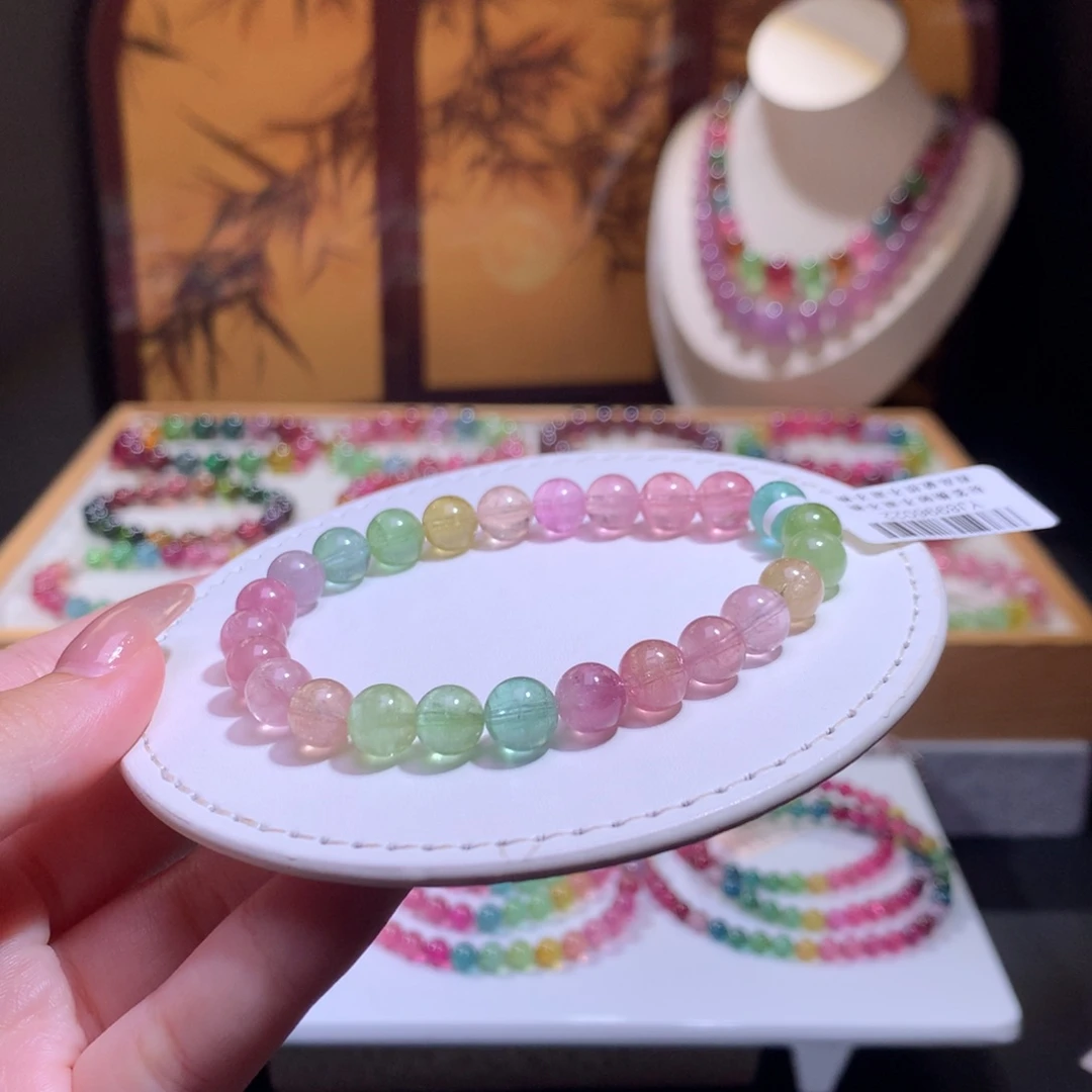 未镶嵌手链碧玺碧玺