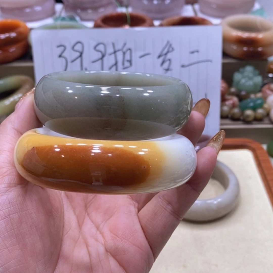 【闪购商品】未镶嵌手镯石英质玉十*·