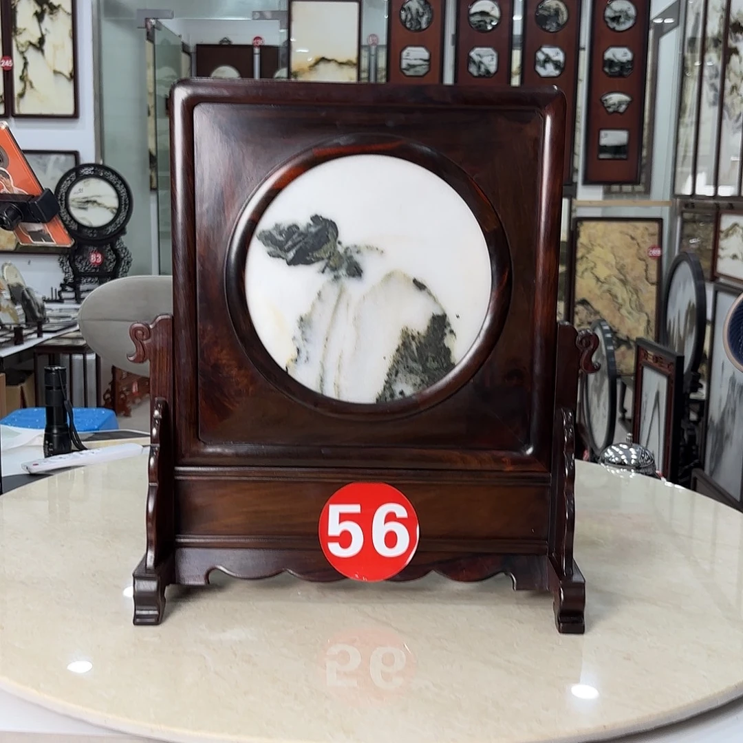 徐***二石材天然云石摆件摆件