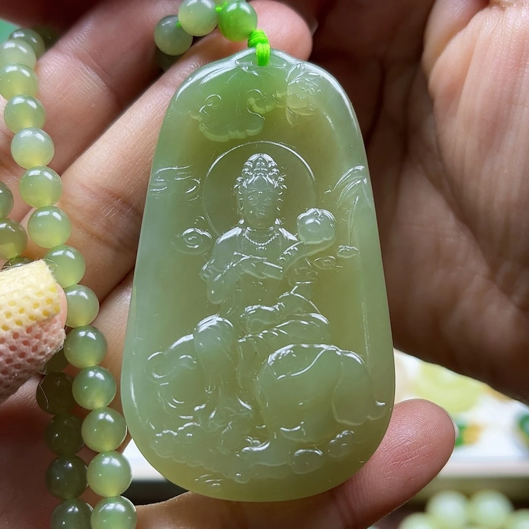 和田玉吊坠未镶嵌