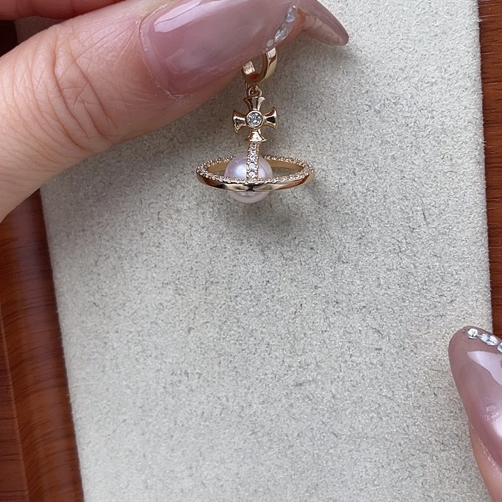 银S925镶嵌吊坠(不含链)海水珍珠