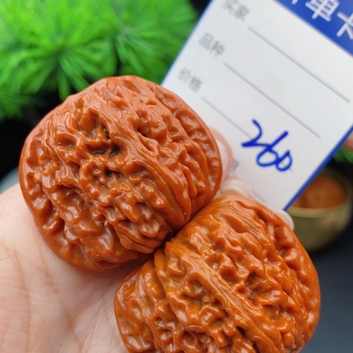 文玩核桃把件42四座楼260