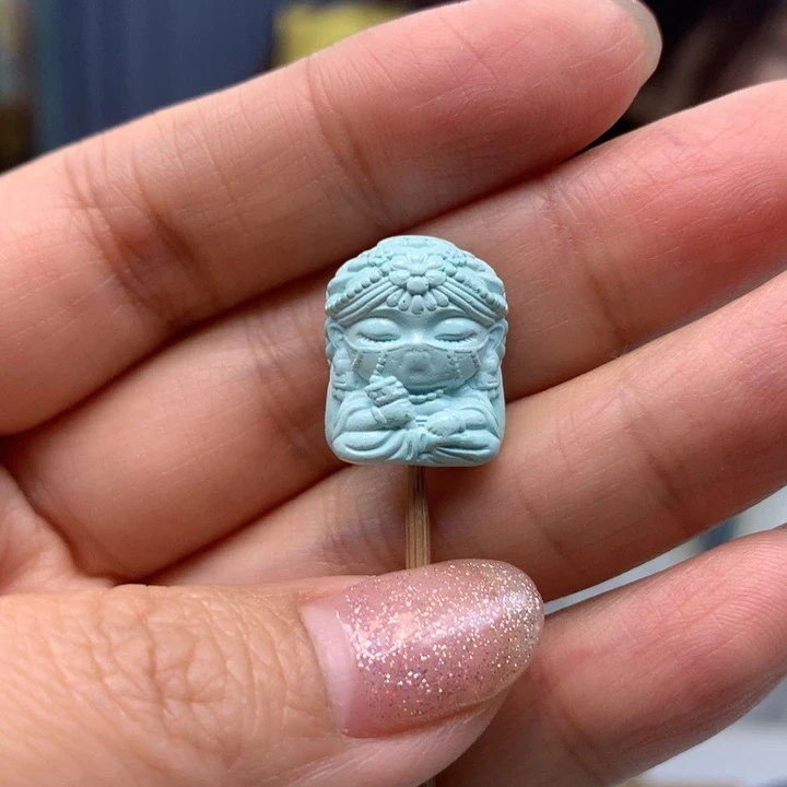 绿松石未镶嵌配饰