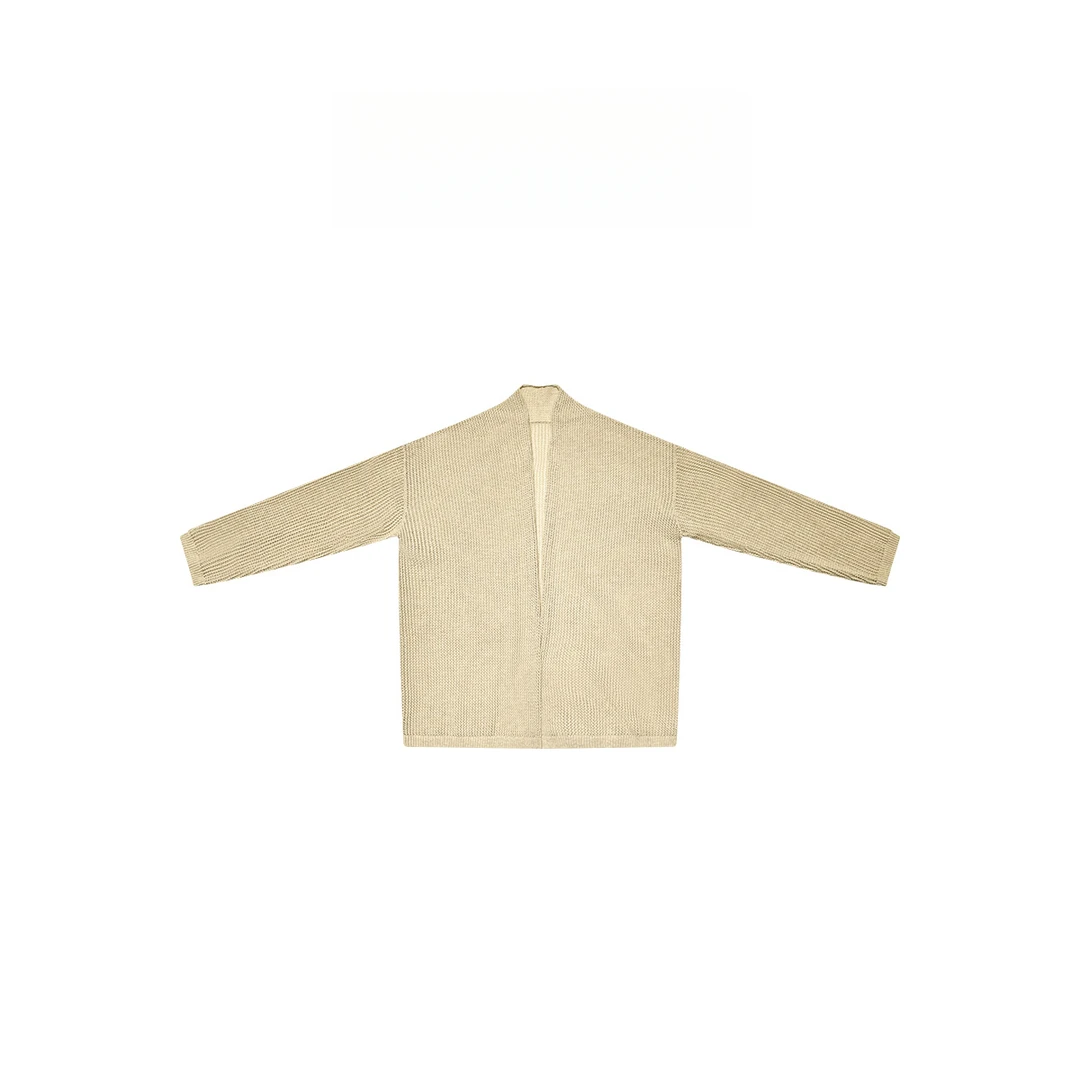 "如初见"小香风外搭针织开衫镂空上衣 679