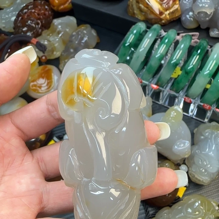 玛瑙/玉髓合金摆件