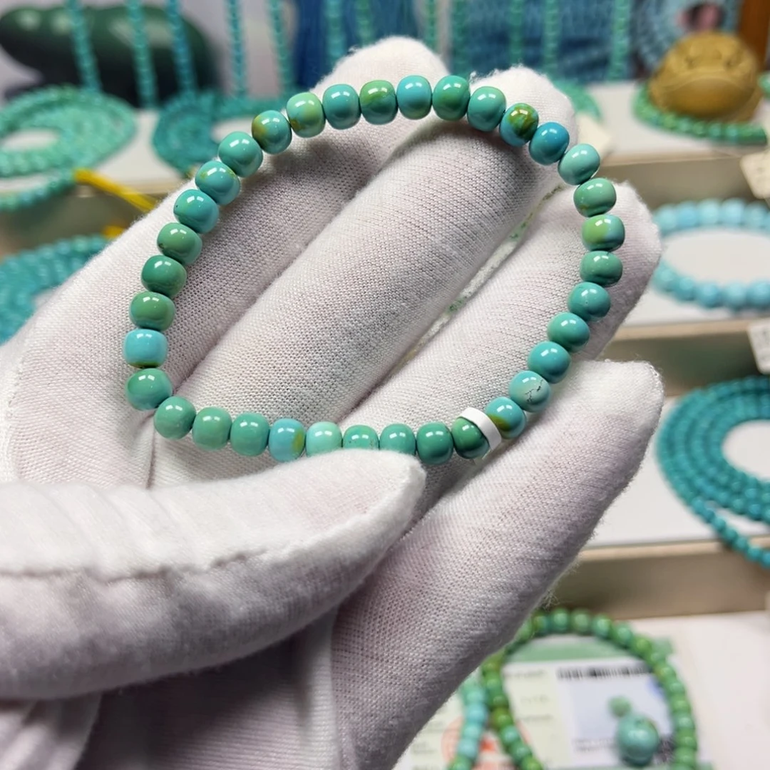 绿松石未镶嵌手链