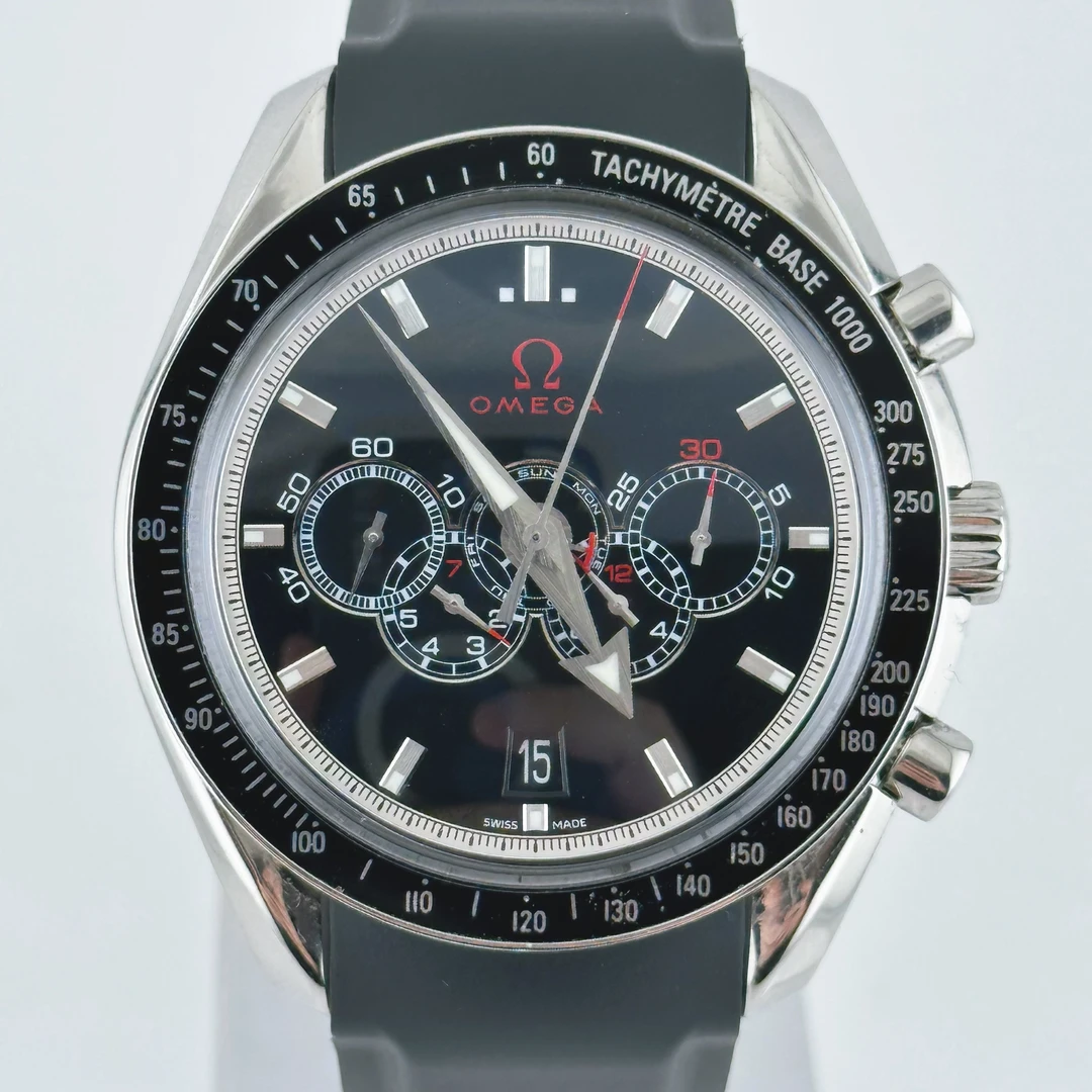 95新 Omega/欧米茄 超霸/44mm/自动机械/男士腕表/纪念/名表