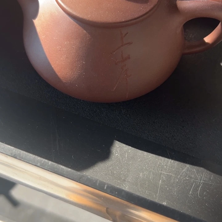 紫砂茶壶上岸景州石瓢150cc紫泥