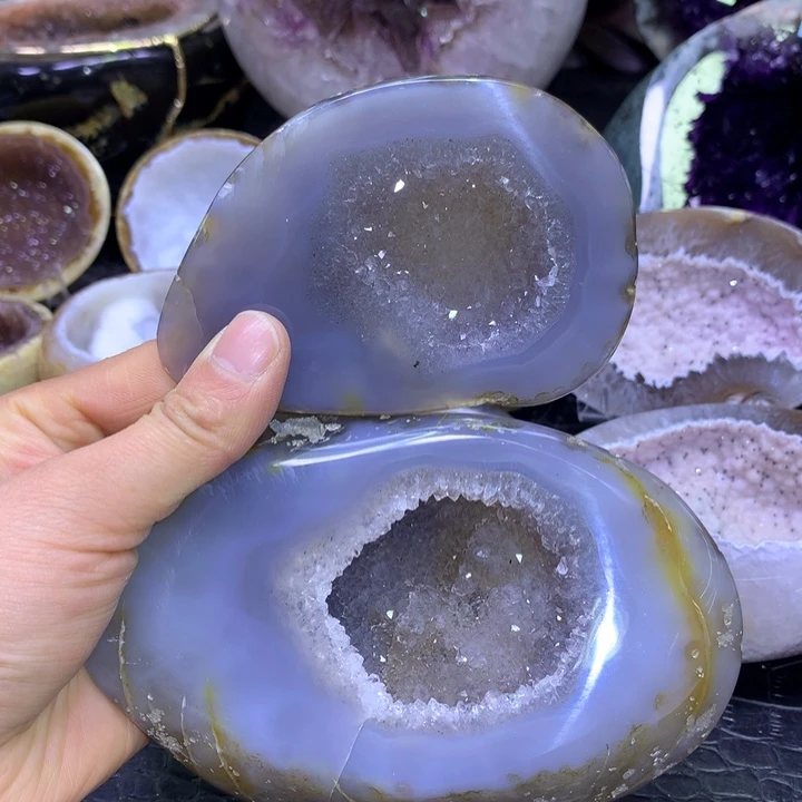 水晶福利盆无底座未镶嵌