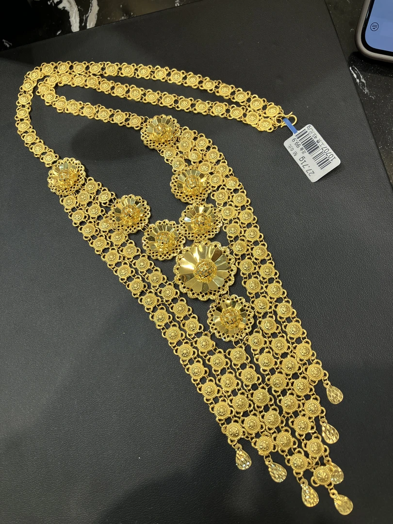 放心黄金店 足金999项链27.71克 【货号45】(1号货）