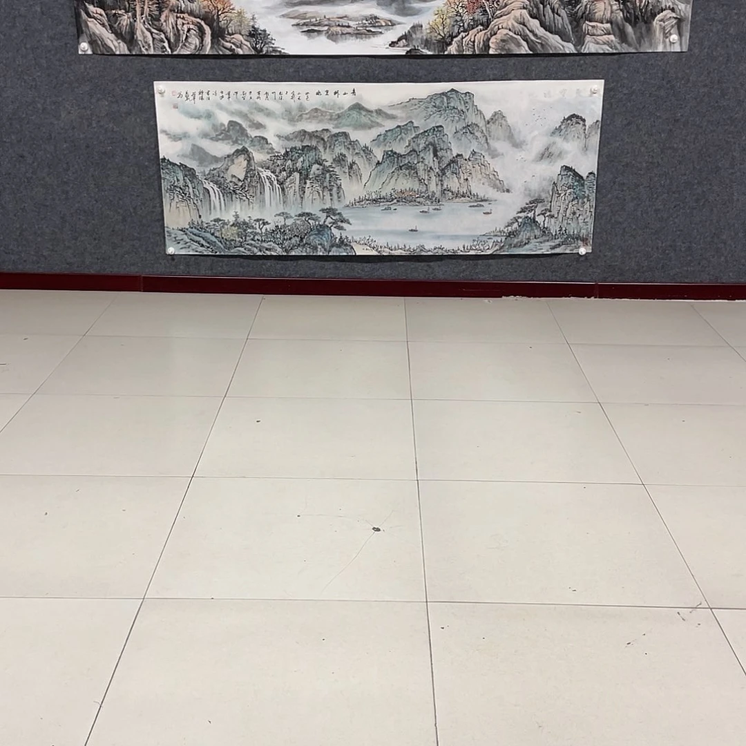 国画D***龙小六尺画芯 捡漏