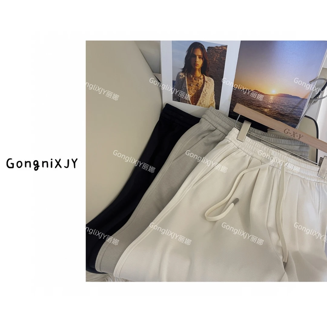 【LINA·GXY】软软随心三色松紧腰休闲裤