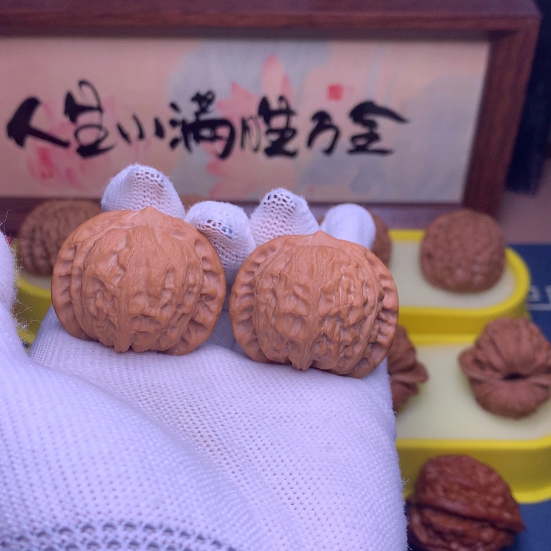 文玩核桃把件38战鼓