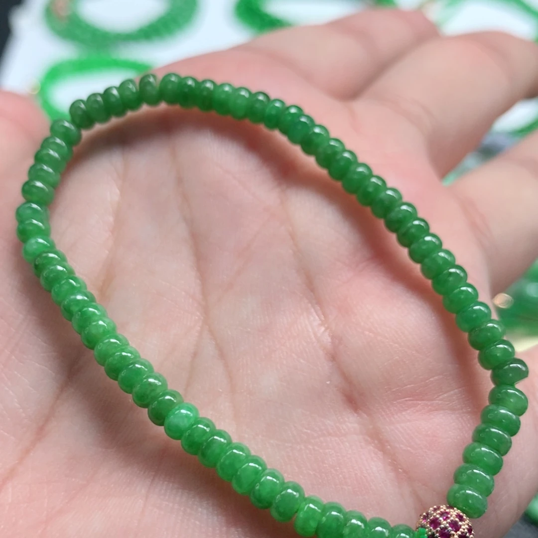 未镶嵌手链翡翠翡翠