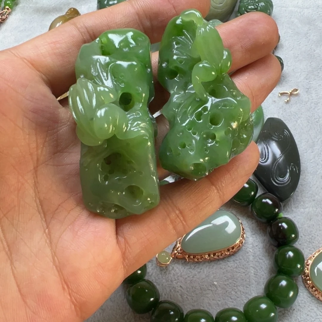 【闪购商品】和田玉挂件未镶嵌L****范