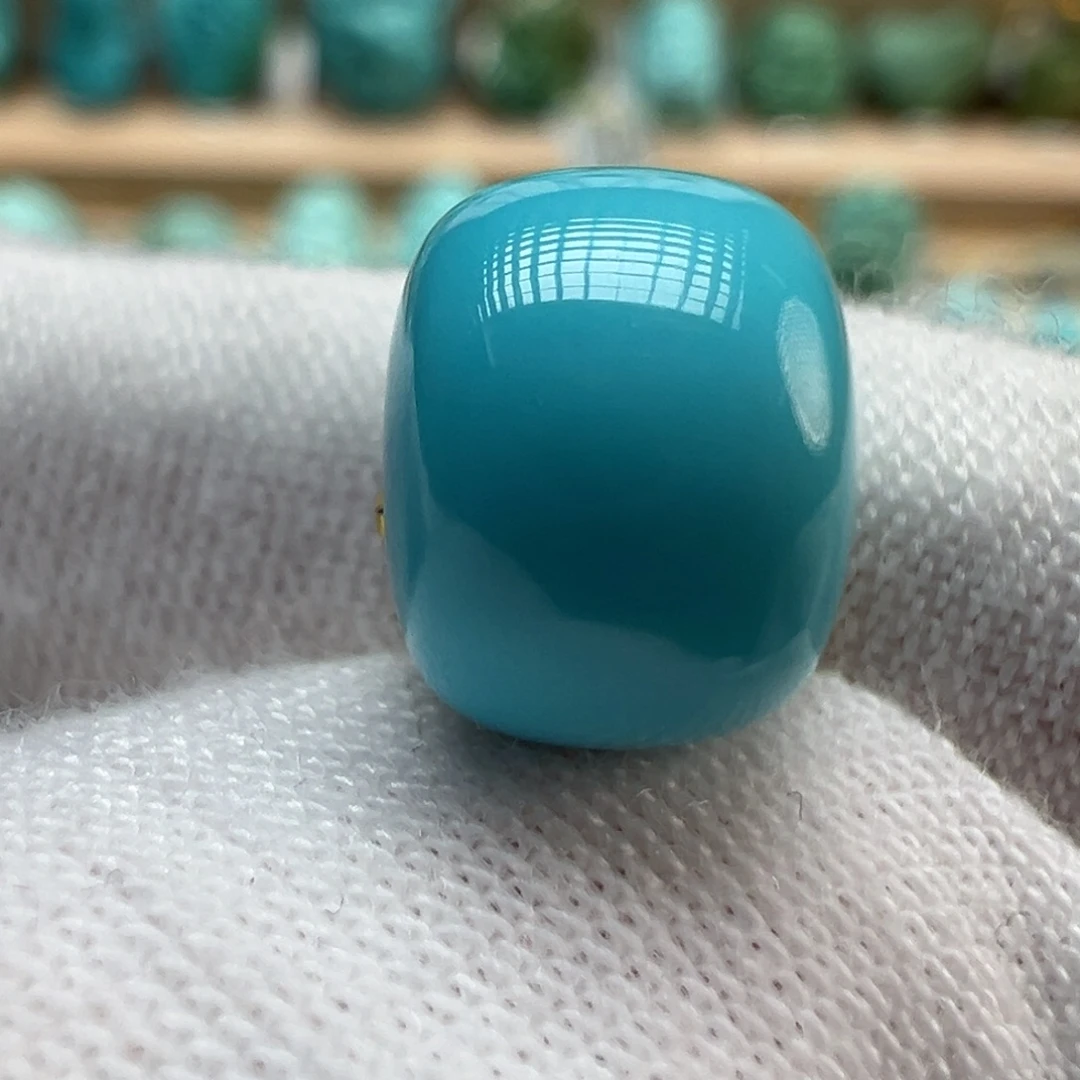 绿松石未镶嵌配饰9.7×7.4