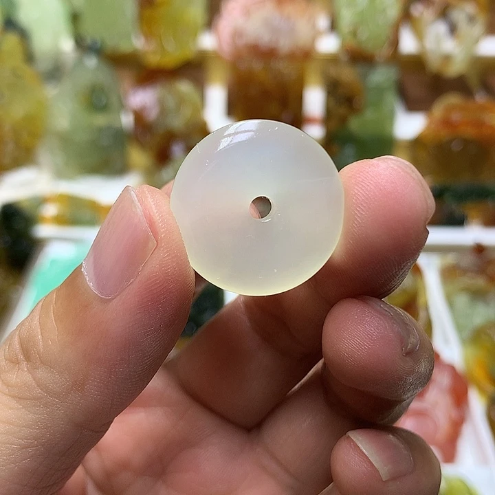 蛇纹石玉未镶嵌珠宝半成品